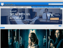 Tablet Screenshot of gatotv.com